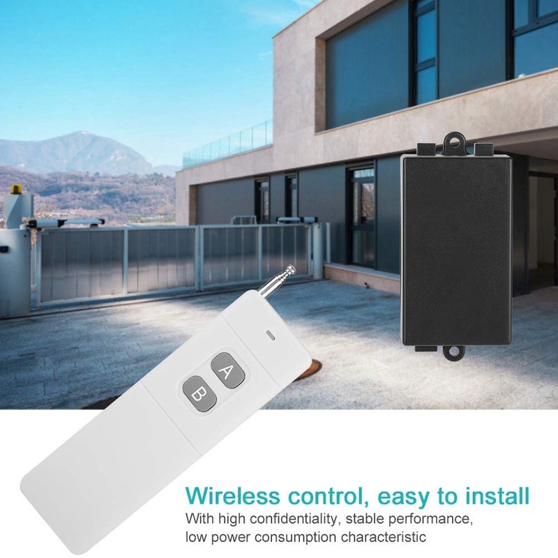 3KM Long Range DC 12V 2CH RF Remote Control Switch