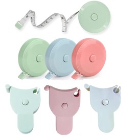 Soft Retractable Measuring Tape - 6Pcs Portable Body Measure Tape for Sewing and Tailoring