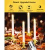 YAUNGEL Window Candles, 10 Pack LED Battery Operated Christmas Candles