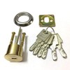 Replacement Rim Cylinder Set, Security Rim Cylinder Door Lock Nightlatch
