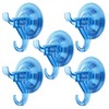 Antimbee Suction Cup Hooks,5 Pack Clear Suction Cup Hanger,Removable Small