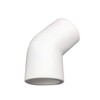BOZONLI 20mm PVC Water Pipe Fitting 45 Degree Elbow Coupling