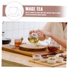Ciieeo Elegant Tea Pot Infuser Heat Resistant Glass for Chinese