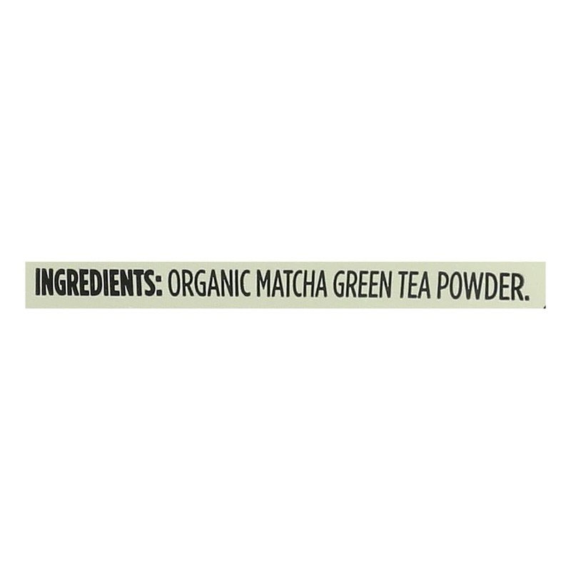 Organic Powdered Matcha - Finely Ground Whole Leaf Green Tea