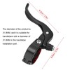 1 Pair Lightweight Aluminum Alloy Road Bike Bicycle Brake Lever