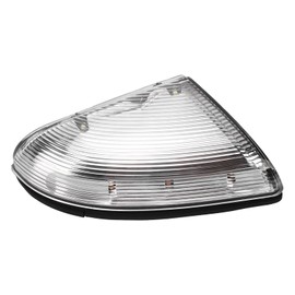 Luz de Señal de para Espejo Lateral de Coche, ABS, Blanco, Luz de Señal de para Espejo Lateral Izquierdo, 68064948AA, Repuesto para 1500 2500 2009-2014, Lámpara