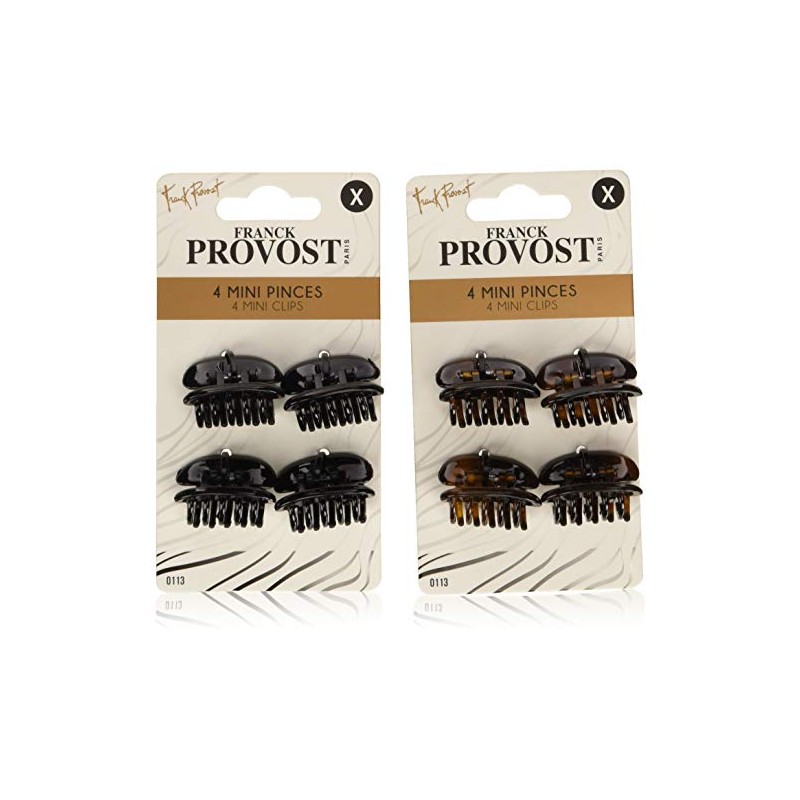Franck Provost Mini Hair Claw Clips - Pack of 2
