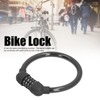 Combinación de Bloqueo de Cable de Bicicleta, Cable de Acero