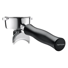 Normcore 58mm Double Spout Portafilter with Basket - Fits E61, Flair 58, ECM, Rocket, Sanremo, Synesso, Slayer, VBM - Anodized Aluminum Handle and 22g Basket