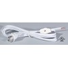 B&P Lamp® 8 Foot Black Cord Set W/Rotary On-Off Switch,