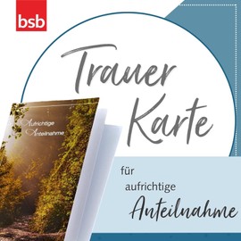 bsb Sympathy Card for Funeral - Loving Sympathy Cards with Envelope - Sympathy Card High Quality with White Rose - Condolence Card in 11.5 x 17.0 cm