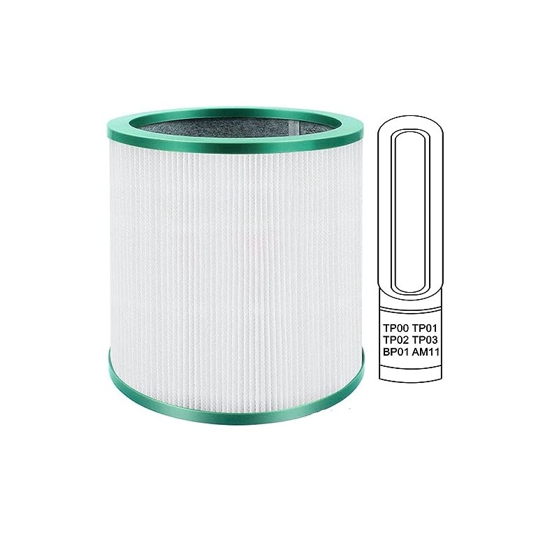 KIOMOKI Replacement Filter for Dyson Air Purifier TP03 TP00 TP02