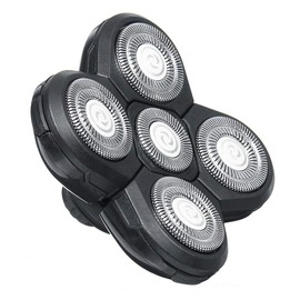5 Head Shaver Replacement Blades for Electric Razor - Bald Shaving Tool for Head and Face