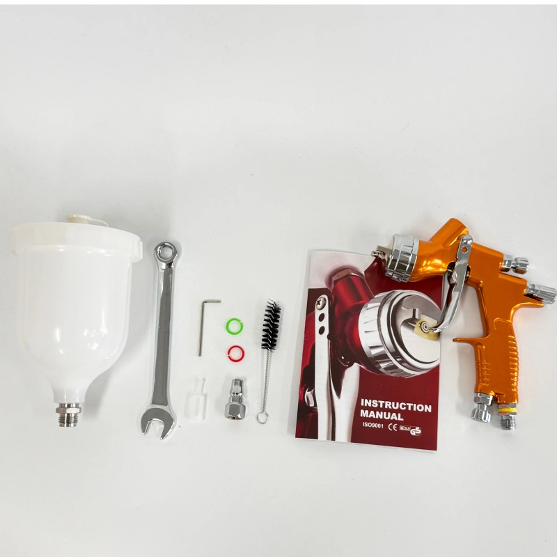 TTS Professional Air Spray Gun for Automotive Refinishing with 1.3/1.8mm