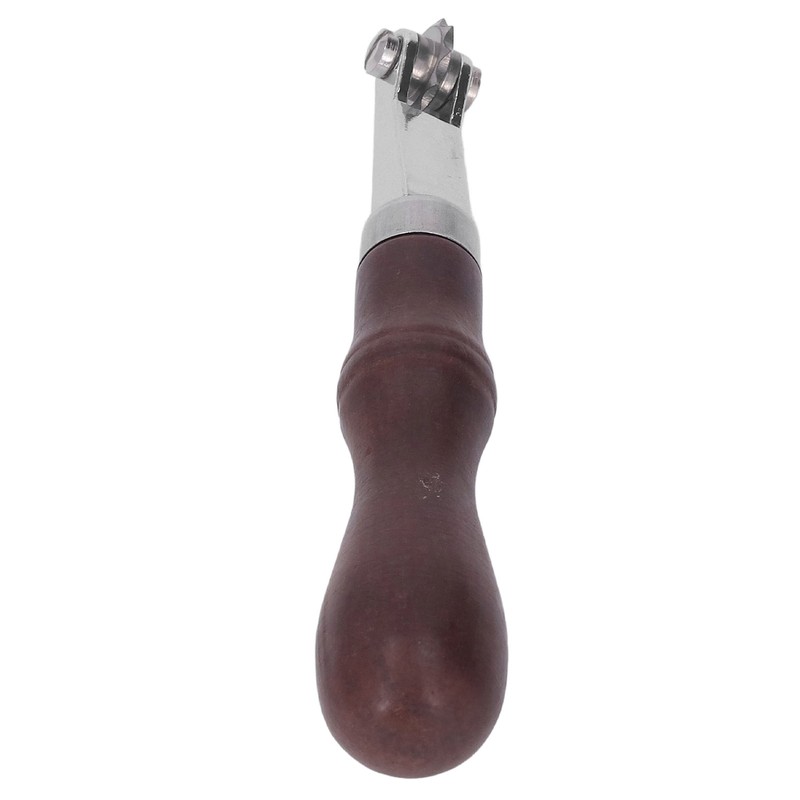 Leathercraft Spacer Set High Carbon Steel Wooden Handle Portable Durable
