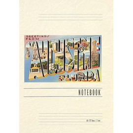 Vintage Lined Notebook Greetings from St. Augustine, Florida