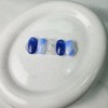 Sky Marble Ribbon Nail - None / 스카이 마블 리본