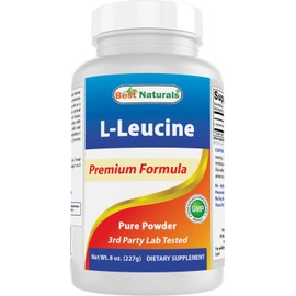 Best Naturals L-Leucine Pure Powder 8 OZ