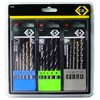 C.K T3064B Drill Bit Set for Masonry/Metal/Wood (16-Piece)