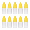 sourcing map Plastic Dropper Bottles, 5ml/0.17 oz Empty Squeezable Dropper