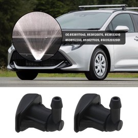 OTOTEC 2 Stück Scheibenwaschdüse Spritzdüse Kompatibel mit Carina Carolla Rav4 Yaris Echo Mr2 8538117040 8538120070 8538133010