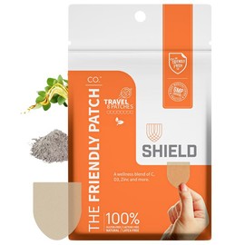 Shield Wellness Patch, Travel Pack of 8 – Natural Support Patches with Plant-Based Ingredients for Daily Balance, Immune Defense & On-the-Go Wellness