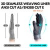 Vgo 1Pair Chainsaw Gloves,12-Layer Chainsaw Protection,Safety Synthetic leather Work Gloves,Mechanic