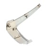 Front Bumper Middle Molding Trim ABS Chrome Replacement for Mitsubishi