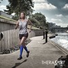 THERASPORT Athletic Recovery Socks - 15-20mmHg Mild Compression Sport Socks