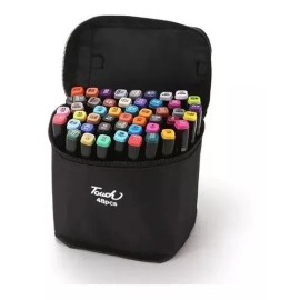 Touch Marcador Doble Punta De 48 Plumones De Colores
