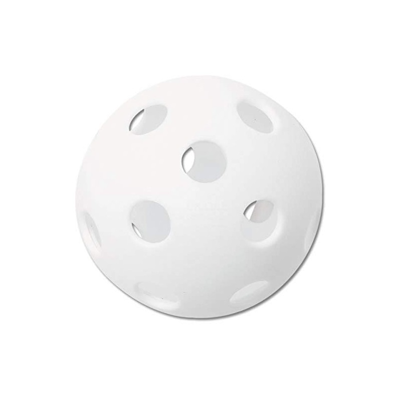 Plastic Training Balls White - 9" Baseball (Set of 6)