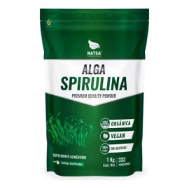 Alga Spirulina Polvo Premium, 1 Kg                                                                                                                    