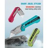 WORKPRO Folding Utility Knife, Mini Box Cutter with Quick Open
