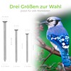 AMZoutdoor® 20 x Real Aluminium Nails for Nesting Boxes and