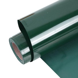 FUNKAKA Dark Green HTV Heat Transfer Vinyl Rolls, 12" x 9ft Glossy Dark Green Iron on Vinyl for T-Shirt, Adhesive HTV Vinyl for All Cutter Machines Easy to Cut & Weed for Heat Vinyl Design