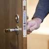 Baluue Security Strike Plate, 10" X 1.2" Door Security Plate