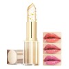Lápiz Labial Que Cambia De Color, Lámina Dorada, Nutritivo Y