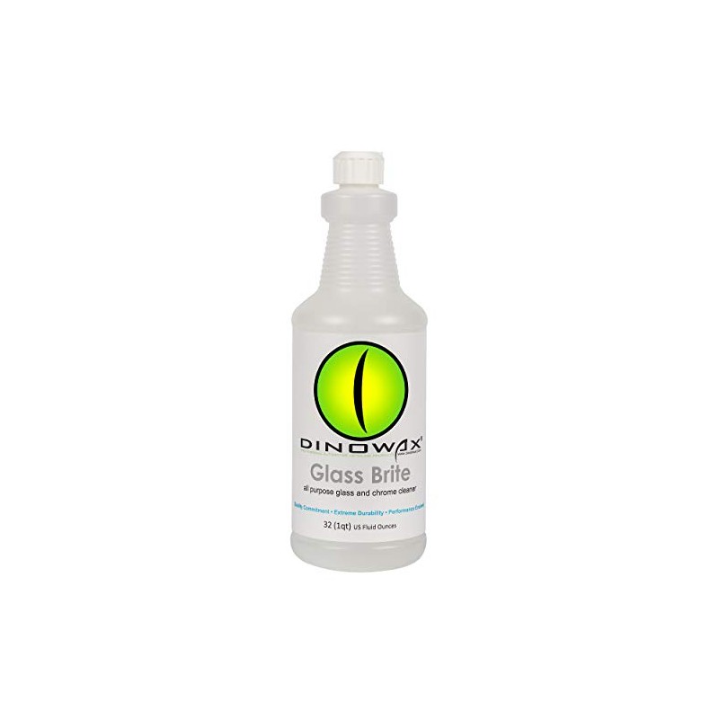 Dinowax- Glass Brite - Auto Glass and Chrome Cleaner -