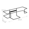 Relaxdays Set of 2 Disposable Glove Boxes Wall Mounted H