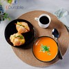 Dinnerware Sets for 6, LaGlint 18 Pieces Opal Glass Plates