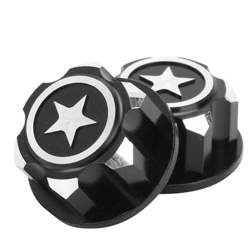 4pcs Aluminum Alloy Wheel Hub Cap Cover Accessory Fit for