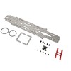 RC Car Chassis Plate Narrow Vertical High Traction Carbon Fiber