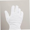 WOONEKY 2 Pairs Cotton Sleep Gloves with Built Lotion for