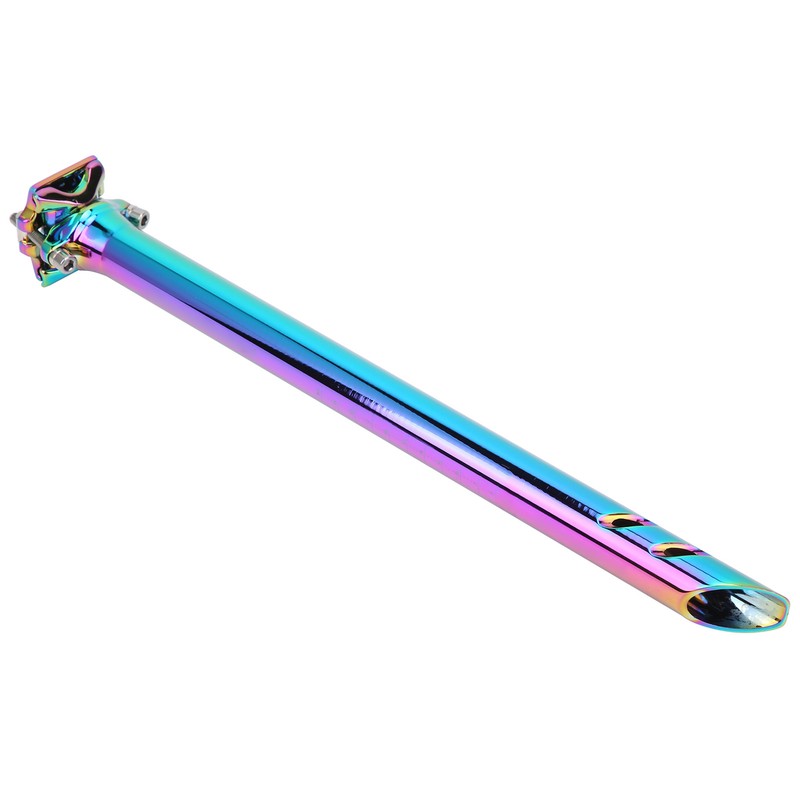 400MM CNC Aluminum Alloy Bicycle Seatpost Adjustable Mountain Bike Saddle