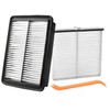 Engine and Cabin Air Filter BDGF-61-J6X PAH9-13-3A0A Fits for Mazda