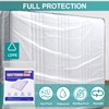 Mattress Bag for Moving Storage - Plastic Mattress Protector Cover,