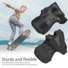 2Pcs Breathable Hand Wrist Protector Nylon Plastic for Roller Skating