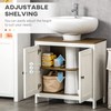 HFYee Bathroom Vanity Without Top Sink Modern Bathroom Sink Cabinet