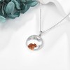 YAFEINI Capybara Gifts Necklace Sterling Silver Capybara Pendant Necklace Capybara