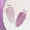 GAOY- Esmalte de uñas en gel Jelly Nude Purple, 16